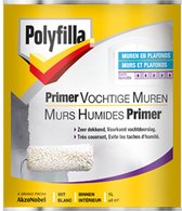 Polyfilla Primer Vochtige Muren - Wit - 1L