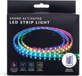 Led Strip - Sound Activated - 15 kleuren - 7 snelheden - Bluetooth