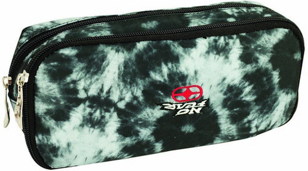 No Fear Etui Tie-dye 23 X 10 X 6 Cm Textiel Zwart