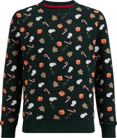 WE Fashion Jongens sweater met kerstdessin