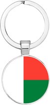 Akyol - Madagaskar Sleutelhanger - Madagaskar - Toeristen - Must go - Madagascar travel guide - Accessoires - Cadeau - Gift - Geschenk - 2,5 x 2,5 CM