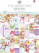 Forever pals Die Cut Sheets - A4 - 300 gsm - 16 vellen