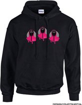 Hoodie | Squid Game Three Soldiers - XL