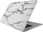 Macbook cover - MacBook Pro 13 inch case - Marble - Grijs