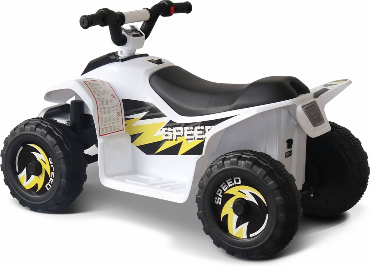 INJUSA - Quad The Beast Spiderman: De Perfecte Elektrische Auto voor Kinderen