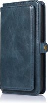 Hoesje geschikt voor iPhone 13 - Bookcase - Afneembaar 2 in 1 - Backcover - Pasjeshouder - Portemonnee - Kunstleer - Blauw