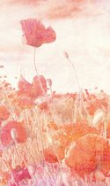 Fotobehang - Poppies Abstract 150x250cm - Vliesbehang