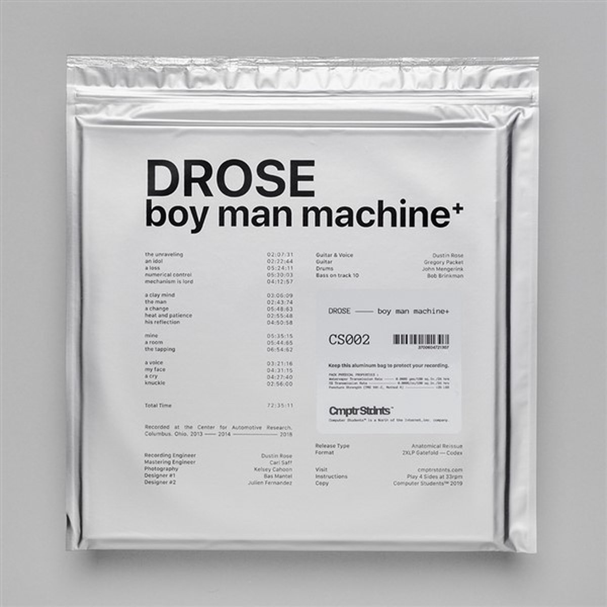 Drose - Boy Man Machine+ (2 LP) (Special Edition) (Remastered)