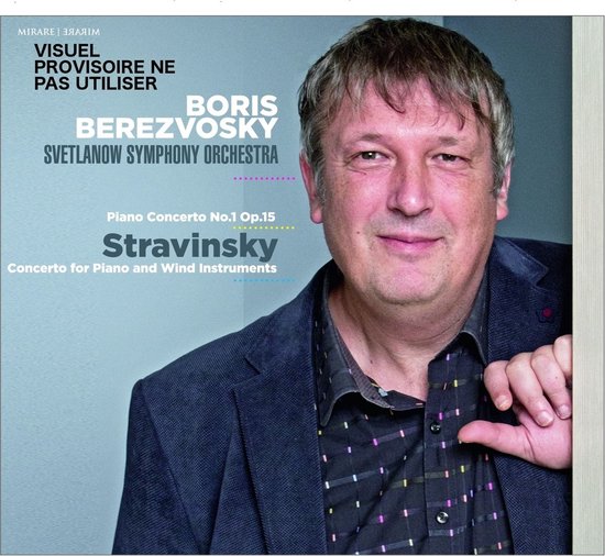 Russian State Symphony Orchestra, Boris Berezvosky - Stravinsky: Piano Concerto No. 1 In D Minor, Op. 15 | Concerto For Piano And Wind Instruments (CD)