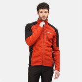 De Regatta Farson softshelljas - outdoorjas - heren - tweekleurig - katoenmix - Oranje