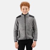 De Regatta Mykelti fleece - outdoortrui - kinderen - hele rits - Grijs
