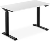 Fromm & Starck In hoogte verstelbaar bureau - 90 B - 730-1,233 mm - wit / zwart