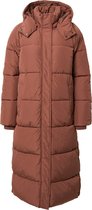 Mbym wintermantel ela slit Karmijnrood-S/M