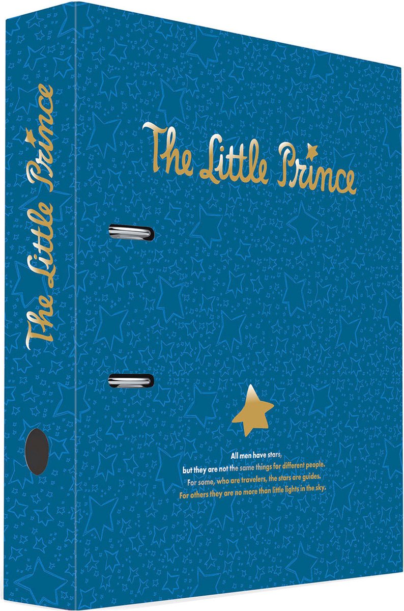 Grupo Erik Ordner The Little Prince 2-rings A4 Karton Blauw