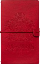 Assassin's Creed Notitieboek A5 19,5 X 12 Cm Imitatieleer Rood