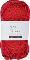 Yarn and Colors Must-have 030 Red Wine