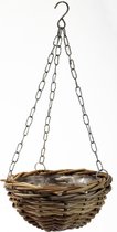 Hanging Basket Riet Grey D30cm