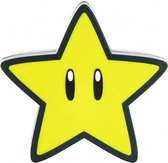 nachtlamp Super Mario Super Star 12 cm geel/zwart