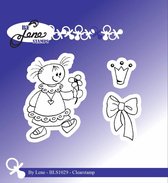 Clear Stamps Girl With Bow (BLS1029)