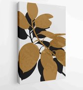 Canvas schilderij - Abstract Plant Art design for print, cover, wallpaper, Minimal and natural wall art. Vector illustration. 3 -    – 1814260232 - 40-30 Vertical