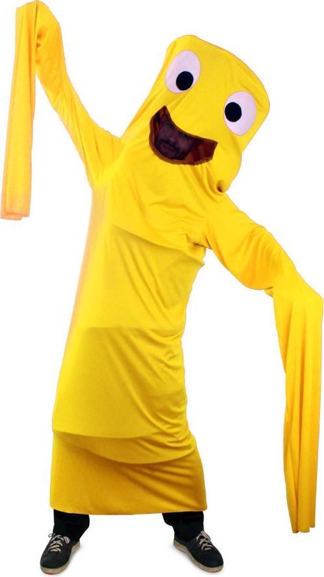 PartyXplosion - Pop kostuum Kostuum - Grappig Windsock Kostuum Geel Kind -  geel - One... | bol.com