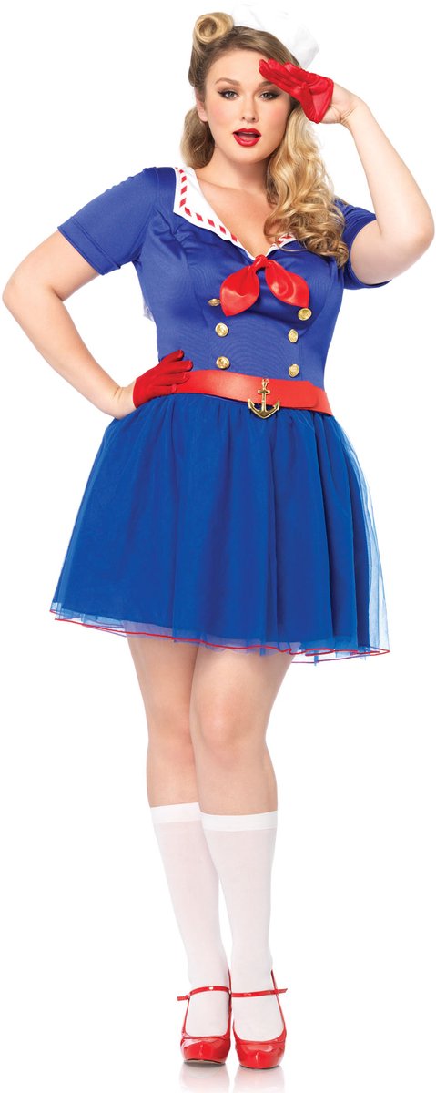 Leg Avenue 'Ahoy There Honey', Model 85290X, Maat XL-XXL