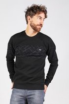 Gabbiano Trui Sweater Premium Met Ronde Hals 771751 Black 201 Mannen Maat - 3XL