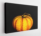 Canvas schilderij - Pumpkins in all colors shapes and sizes  -     1529678249 - 115*75 Horizontal