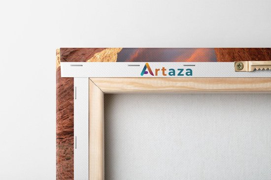 Artaza Peinture sur toile Gorges du Todgha dans l' Atlas, Maroc - 90x30 - Tableau sur toile - Impression sur toile