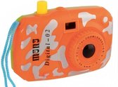 mini-fototoestel viewmaster 10 cm oranje/groen