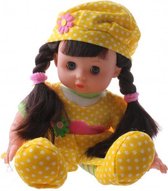 babypop Flowergirl 29 cm geel
