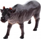 Animal World stier 20 cm bruin