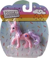 eenhoorn Pocket Unicorn meisjes roze/hartje