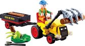 traktor Town met boomstammen junior 19 cm 110-delig