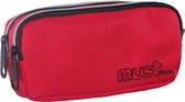 etui Monochrome 20 x 6 x 9 cm polyester rood
