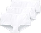 Schiesser 95/5 Dames Short Ondermode - 3-pack - Wit - Maat 42