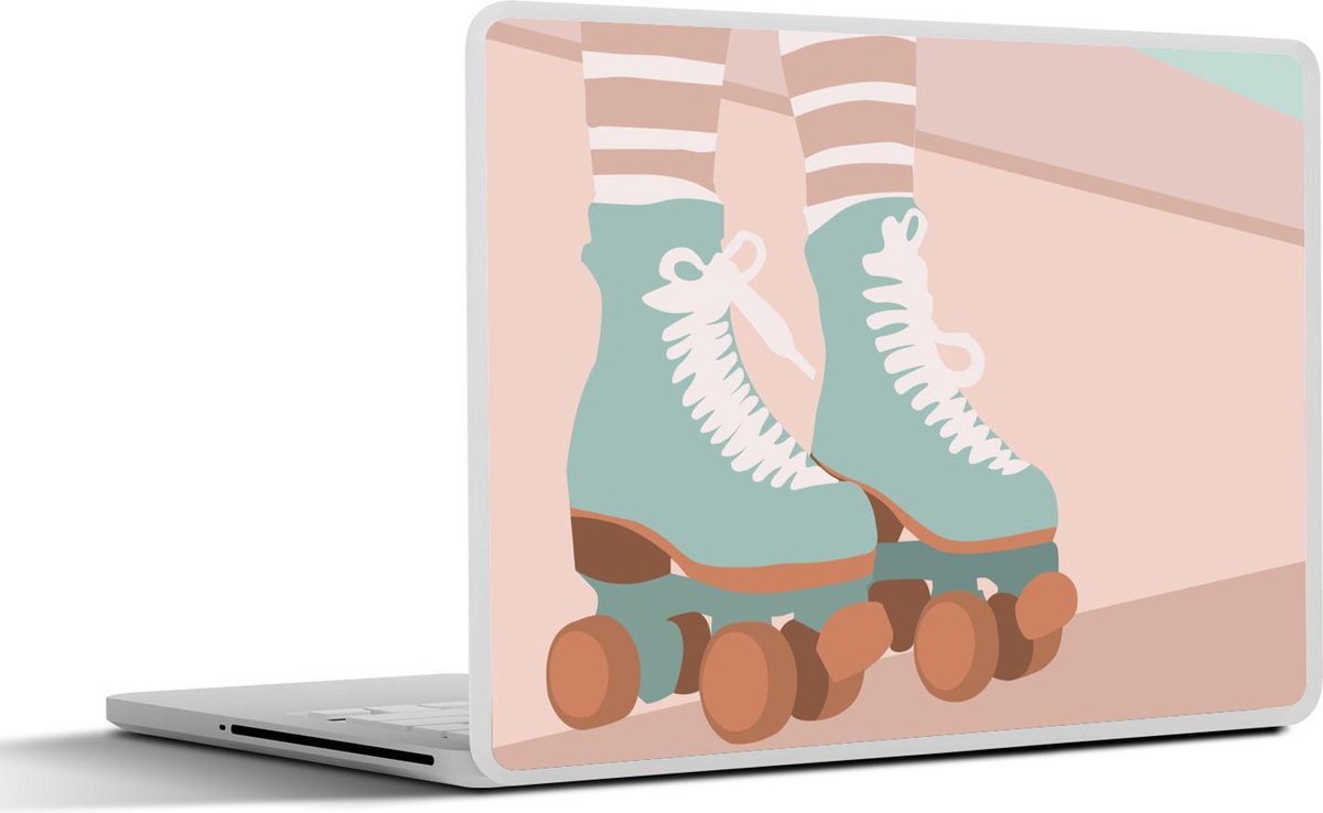 Laptop sticker – 12.3 inch – Zomer – Rolschaatsen – Blauw – 30x22cm – Laptopstickers – Laptop skin – Cover Laptop sticker – 12.3 inch – Zomer – Rolschaatsen – Blauw – 30x22cm – Laptopstickers – Laptop skin – Cover