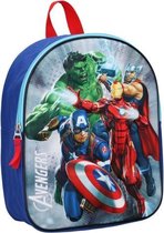 rugzak Avengers 3D junior 9 liter polyester blauw/rood