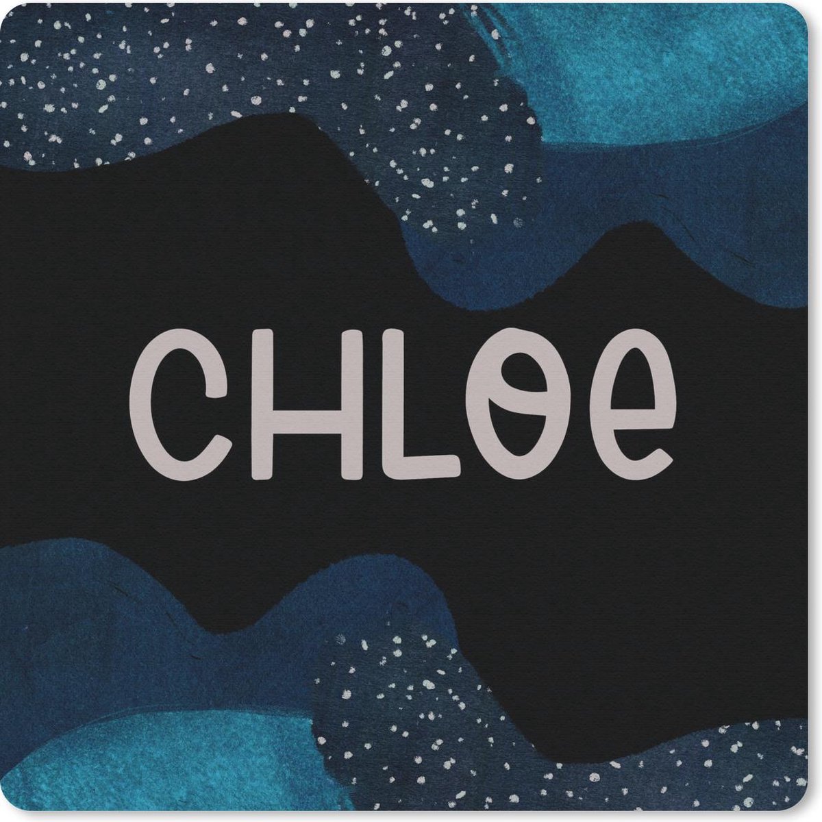 Muismat 20x20 cm - Mousepad Chloe - Pastel - Meisje - Muismatten
