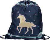 gymtas Jump High 44 x 37 cm polyester navy