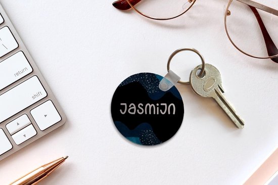 Porte-clés - Jasmin - Pastel - Fille - Plastique - Rond - Cadeaux à distribuer - Cadeaux Sinterklaas - Cadeaux à distribuer pour les enfants - Cadeaux de chaussures - Petits cadeaux