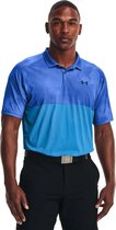 UA Iso-Chill Afterburn Polo - Blauw maat: L    heren > golf