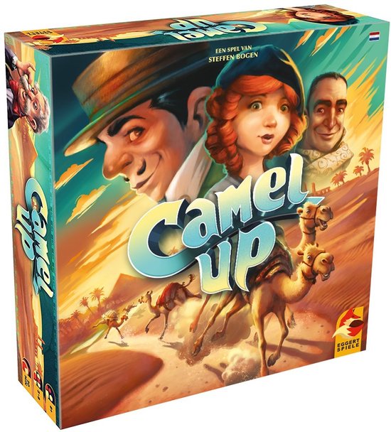 Gezelschapsspel: Camel Up - Bordspel, uitgegeven door Eggertspiele