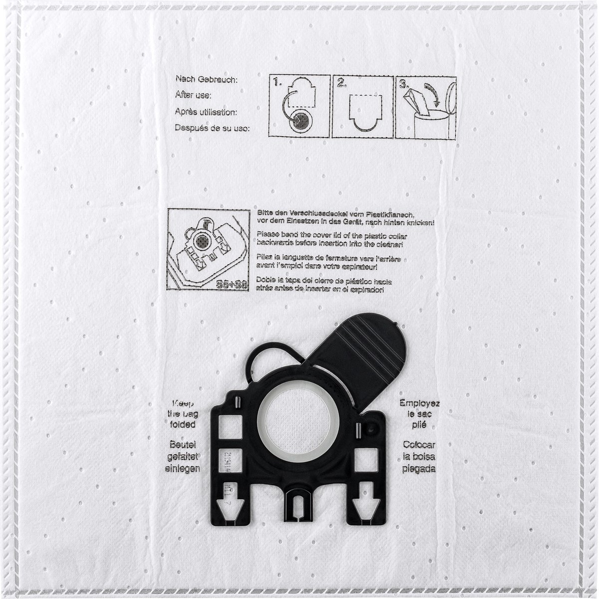 20x Etana stofzuigerzak compatibel met Miele S8 2200 Watt | S8 2200 Watt | S8 2200 Watt | S 8 2200 Watt | - 20 stofzuigerzakken