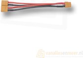 XT60 Parallel kabel 14awg 1x female 2x male