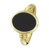 Zegelring Massief Onyx