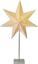 EMOS Paper Star Stand Kerstboomverlichting | met timer - 0.3W Warm Wit 2700K | Voor binnen