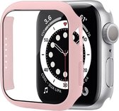 Mobigear Color Hardcase Hoesje voor Apple Watch Series 7 (41mm) - Roze