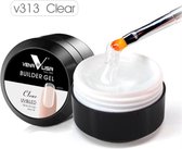 UV gel - jelly 313 - Gel nagels - Nepnagels - Nagel verlenging - Nagelstyliste - Nagelverzorging - Builder gel - Gel nails - Nailart