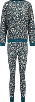 Hunkemöller Dames Nachtmode Pyjamaset met tas  - Blauw - maat M